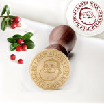 Christmas Santa Claus North Pole Special Delivery Wax Seal Stamp<br><div class="desc">🎅 💌 Introducing the Perfect Holiday Touch: Vintage Santa Claus Wax Seal Stamper Capture the charm and nostalgia of the holiday season with our exquisite Vintage Santa Claus Wax Seal Stamper. Designed to add an extra layer of enchantment to your festive greetings, gifts, and invitations, this stamper is a delightful...</div>