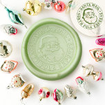 Christmas Santa Claus North Pole Special Delivery Wax Seal Stamp<br><div class="desc">🎅 💌 Introducing the Perfect Holiday Touch: Vintage Santa Claus Wax Seal Stamper Capture the charm and nostalgia of the holiday season with our exquisite Vintage Santa Claus Wax Seal Stamper. Designed to add an extra layer of enchantment to your festive greetings, gifts, and invitations, this stamper is a delightful...</div>