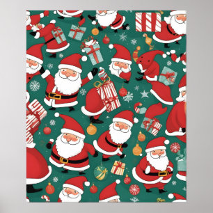 Christmas Santa Claus Poster