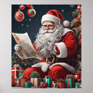 Christmas Santa Claus Poster