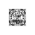 Christmas Santa Claus Stamp of Approval Funny v2