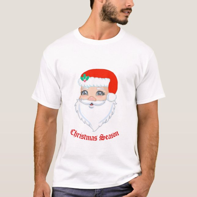 Christmas Santa Claus T-Shirt (Front)