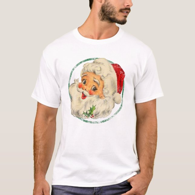 Christmas Santa Claus T-Shirt (Front)