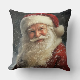 Christmas Santa Claus Throw Pillow