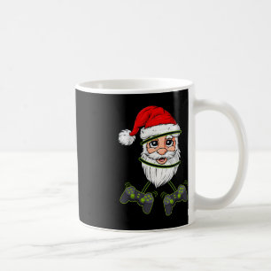 Christmas Santa Claus Video Game Controllers Boys Coffee Mug