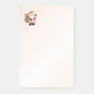 Christmas Santa Claus with Toys Post-it Notes