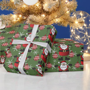 Christmas Santa Claus Wrapping Paper