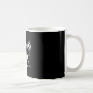 Christmas Santa Footll Kick Xmas Soccer Men Boys K Coffee Mug