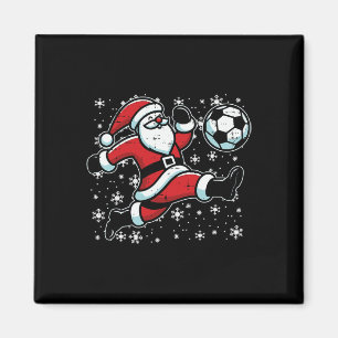 Christmas Santa Footll Kick Xmas Soccer Men Boys K Magnet