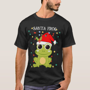 Christmas SANTA FROG Unisex T-Shirt