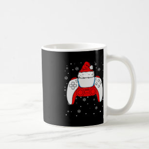 Christmas Santa Gamer Controller Boys Kids Teens G Coffee Mug