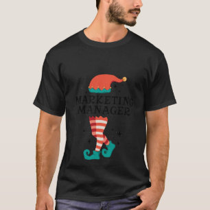 Christmas Santa Gnome Xmas Marketing Manager Pullo T-Shirt