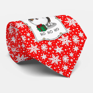 Christmas Santa Hat Pomeranian (tri-colour) Cute Tie