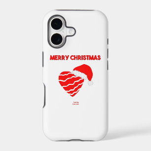 Christmas Santa Heart Apple iPhone SE/5/5S Case