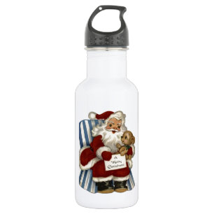 Christmas Santa Holiday Toy Peace Destiny 532 Ml Water Bottle