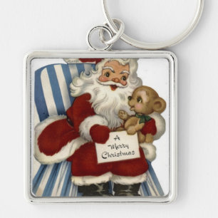 Christmas Santa Holiday Toy Peace Destiny Key Ring