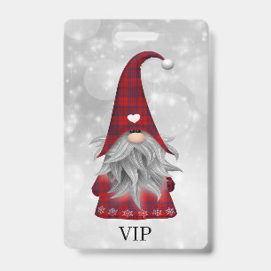 Christmas Santa       ID Badge