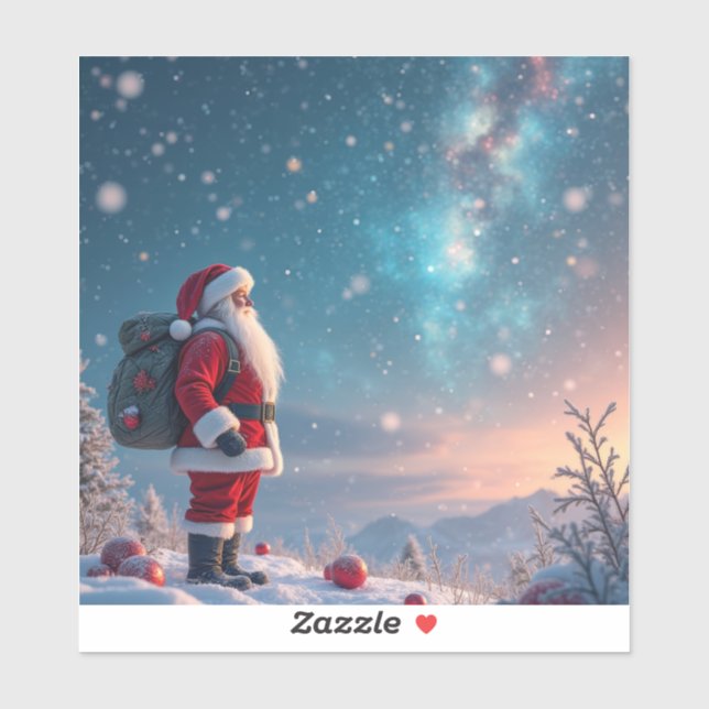 Christmas Santa in the North Pole (Sheet)