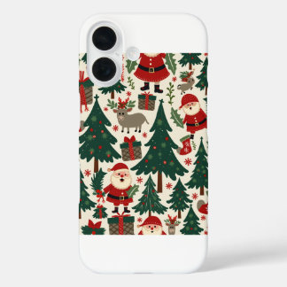 Christmas Santa iPhone 16 case 