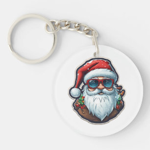 Christmas Santa Key Ring