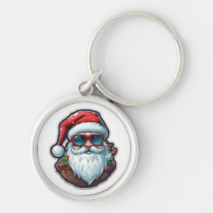 Christmas Santa Key Ring