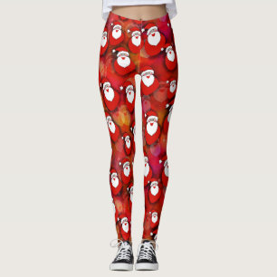 Christmas Santa Leggings
