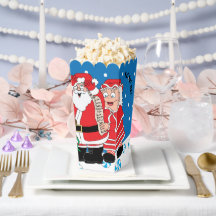 Christmas Santa Lt Favour Boxes