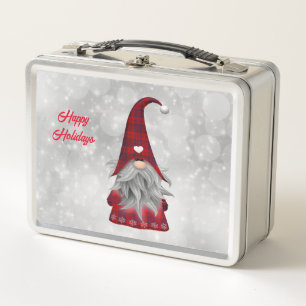 Christmas Santa Metal Lunch Box