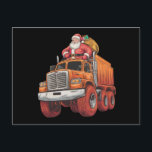 Christmas Santa Monster Truck Xmas Boys Kids  Postcard<br><div class="desc">Christmas Santa Monster Truck Xmas Boys Kids Toddler Youth</div>