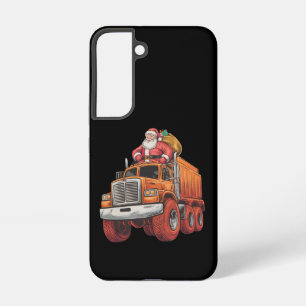Christmas Santa Monster Truck Xmas Boys Kids  Samsung Galaxy Case