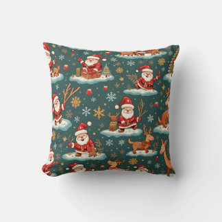 christmas santa pillows 