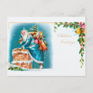 Christmas Santa Postcard