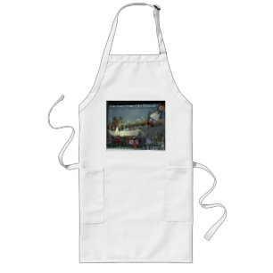 Christmas Santa Reindeer Parade Apron