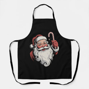 Christmas Santa Retro Gift Vintage Apron
