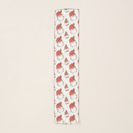 Christmas Santa Scarf