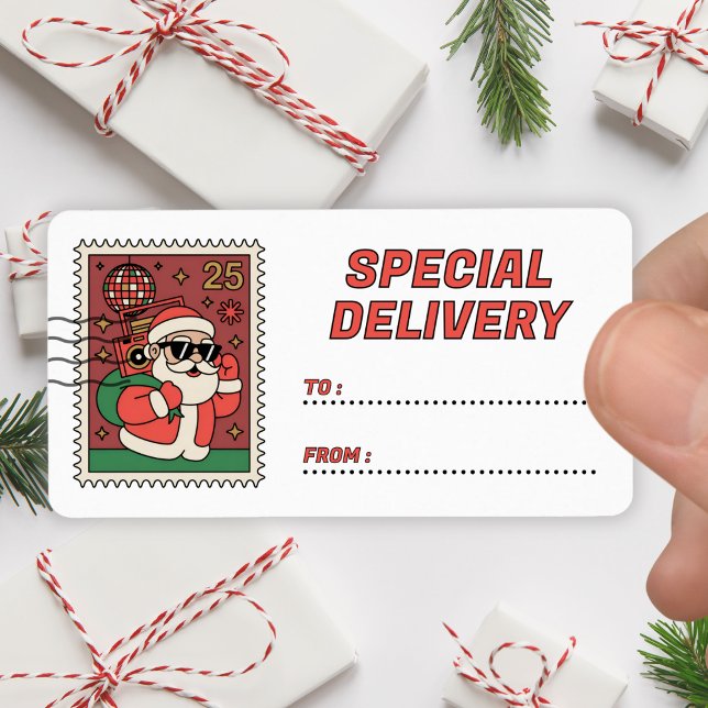 Christmas Santa Stamp Special Delivery Sticker (Creator Uploaded)