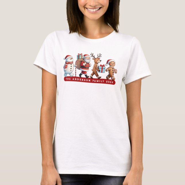Christmas Santa T-Shirt (Front)