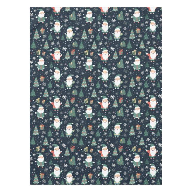 Christmas Santa Tablecloth (Front)