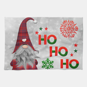 Christmas Santa Tea Towel