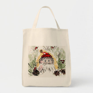 Christmas Santa Tote