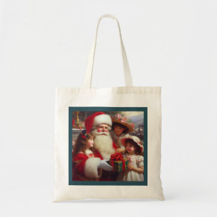 Christmas Santa with Children 1 Tote Bag