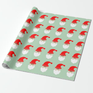 Christmas Santa wrapping paper