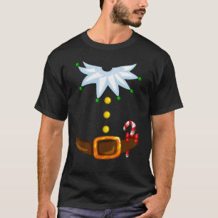 Christmas Santa's Elf Costume Family T-Shirt