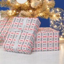 Christmas Scandinavian Folk Art Runic Pattern