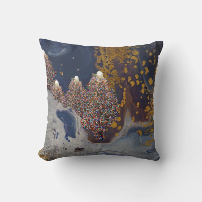Christmas Scene Cushion (Front)