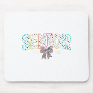 Christmas School Teacher Retro Librarian Groovy Xm Mouse Pad
