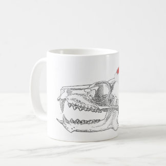 Christmas Science Mug Lemur Skull Christmas 
