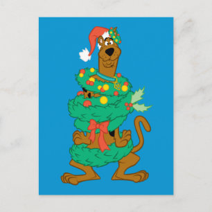 Christmas Scooby Holiday Postcard