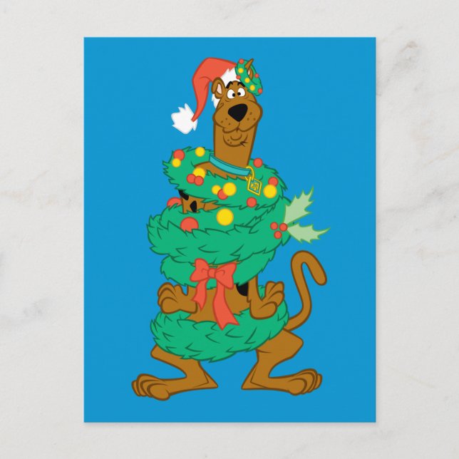 Christmas Scooby Holiday Postcard (Front)