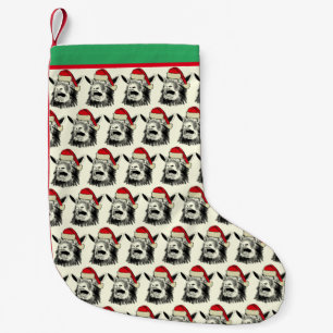 Christmas Screaming Goat Small Christmas Stocking